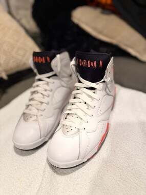 Air Jordan 7 Retro White Infrared CU9307-160